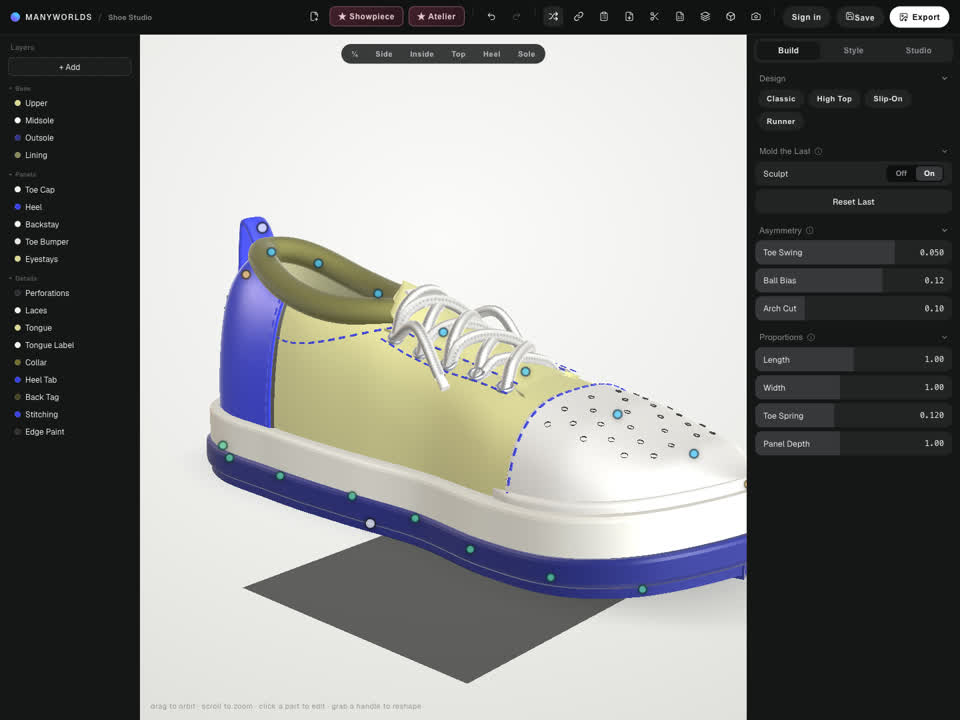 Designer preview