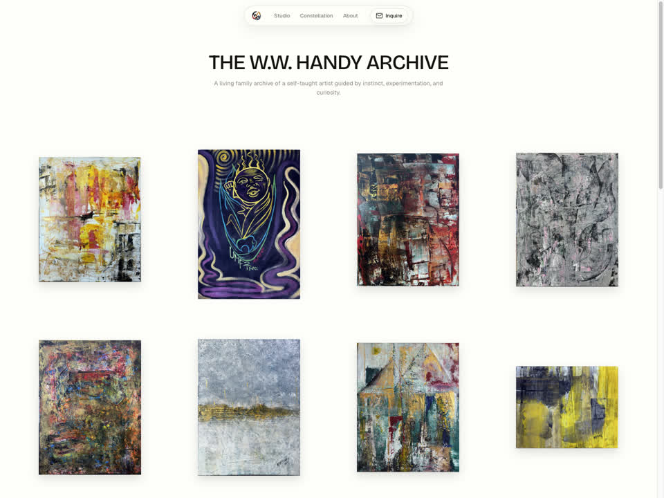 The W.W. Handy Archive preview